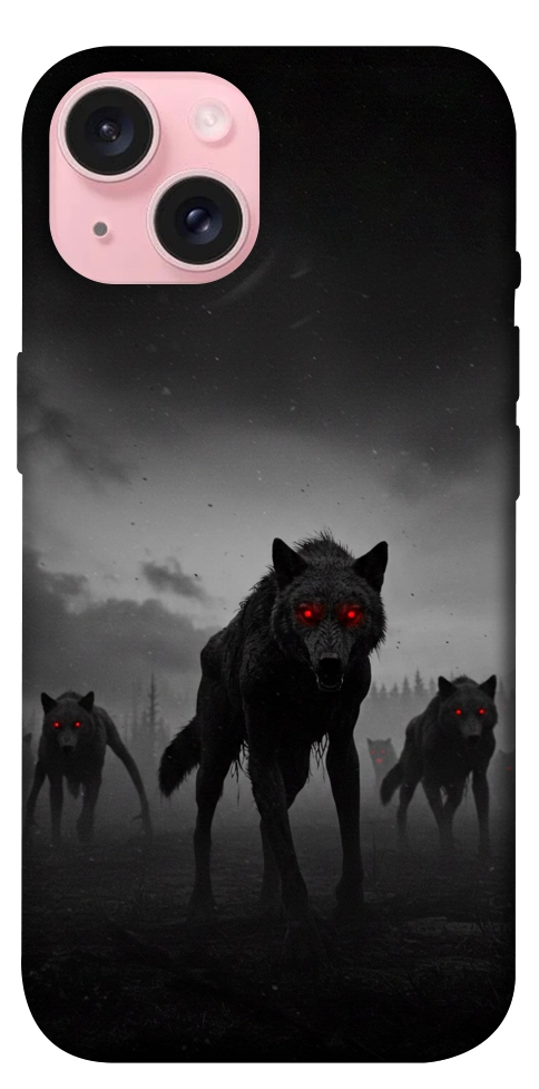 Чехол Horror wolfs для iPhone 15