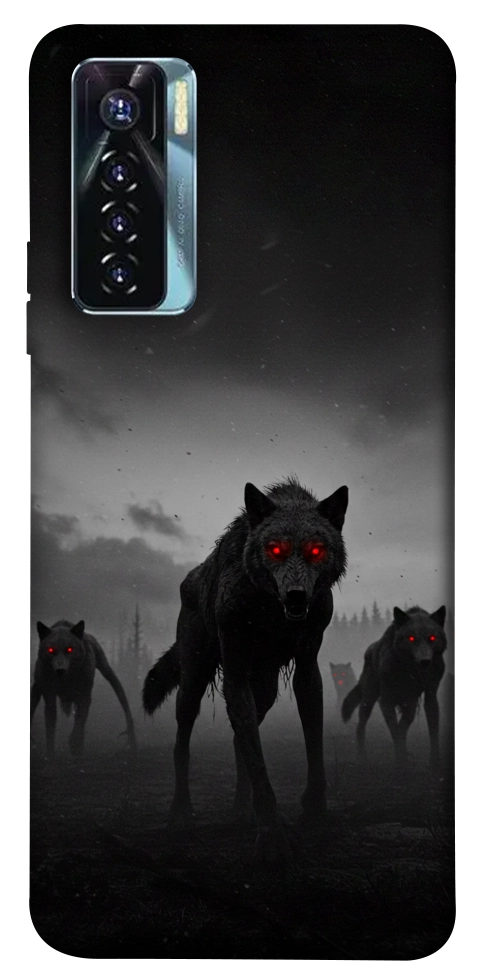 Чохол Horror wolfs для TECNO Camon 17 Pro