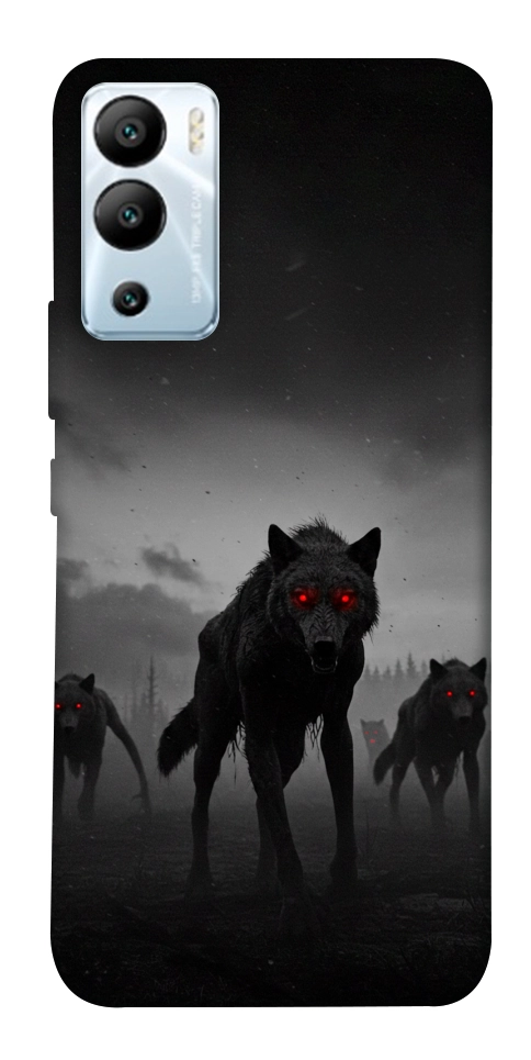 Чохол Horror wolfs для Infinix Hot 12i