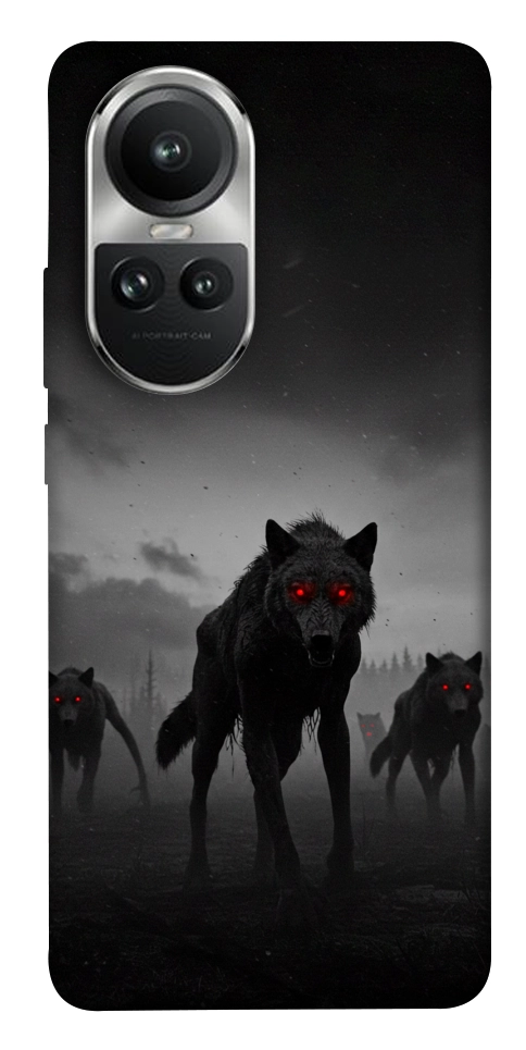 Чехол Horror wolfs для Oppo Reno 10