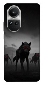 Чохол Horror wolfs для Oppo Reno10