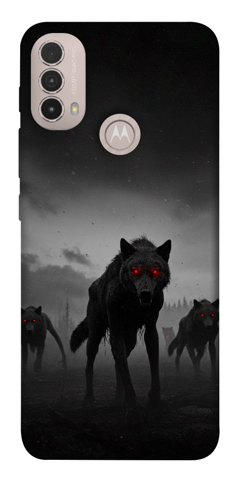 Чехол Horror wolfs для Motorola Moto E30
