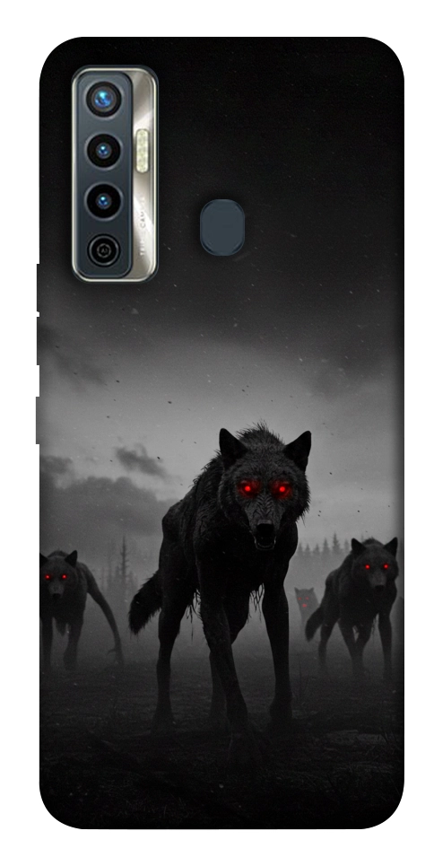 Чехол Horror wolfs для TECNO Camon 17