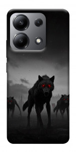 Чехол Horror wolfs для Xiaomi Redmi Note 13 4G