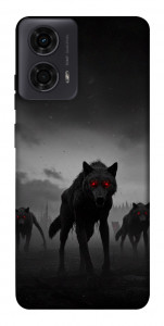 Чохол Horror wolfs для Motorola Moto G24