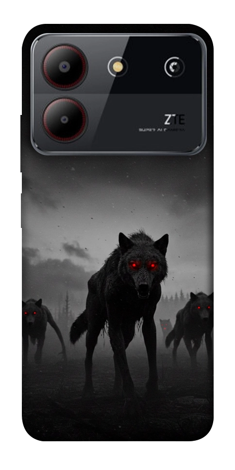 Чехол Horror wolfs для ZTE Blade A54 4G