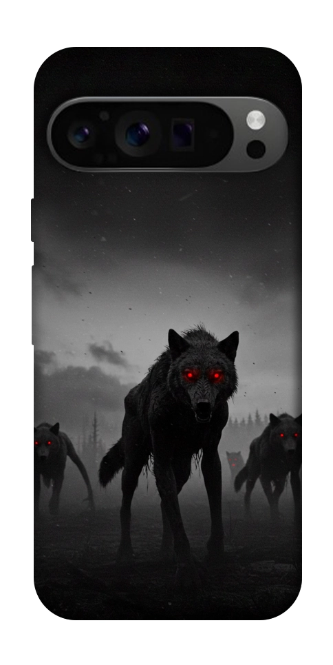 Чехол Horror wolfs для Google Pixel 9 Pro