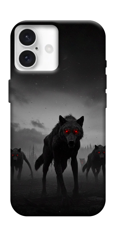 Чехол Horror wolfs для iPhone 16