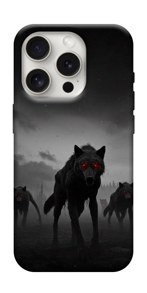 Чехол Horror wolfs для iPhone 16 Pro Max