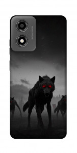 Чохол Horror wolfs для Motorola Moto E14