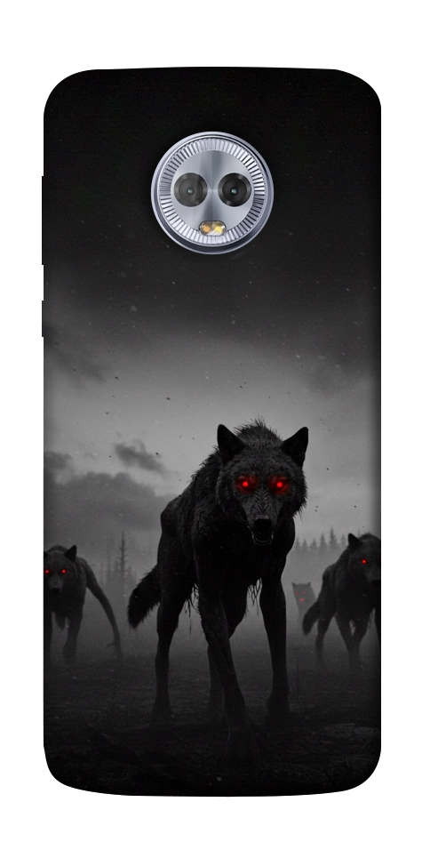 Чохол Horror wolfs для Motorola Moto G6 Plus