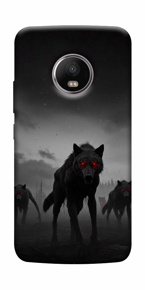 Чехол Horror wolfs для Motorola Moto G5S