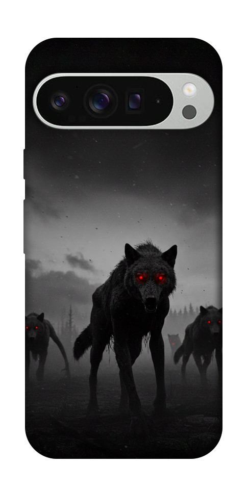 Чехол Horror wolfs для Google Pixel 9 Pro XL