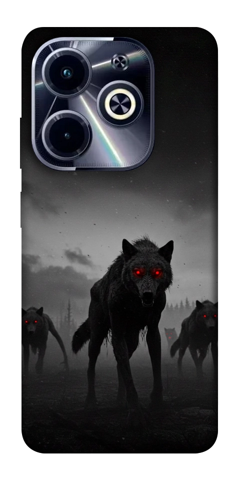 Чохол Horror wolfs для TECNO Spark 20