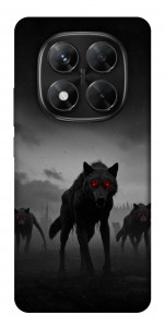 Чехол Horror wolfs для Xiaomi Redmi Note 14 Pro 5G
