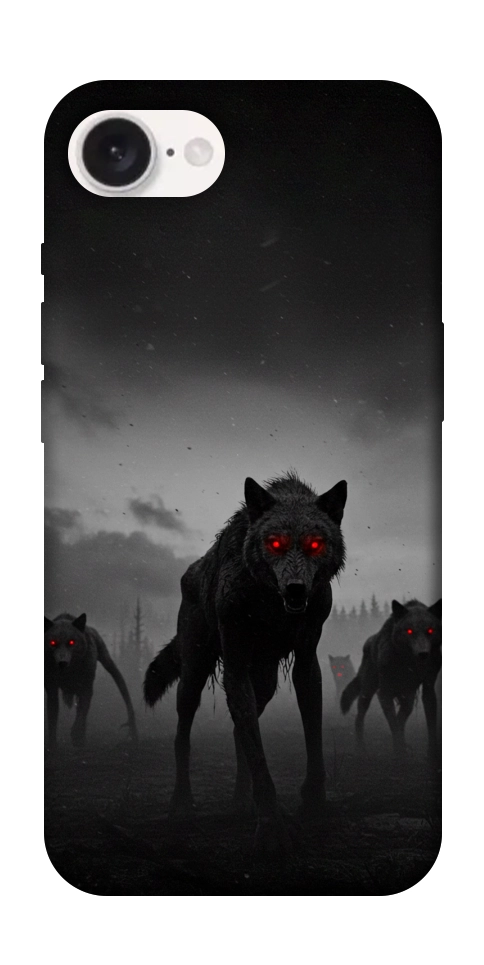 Чехол Horror wolfs для iPhone 16e