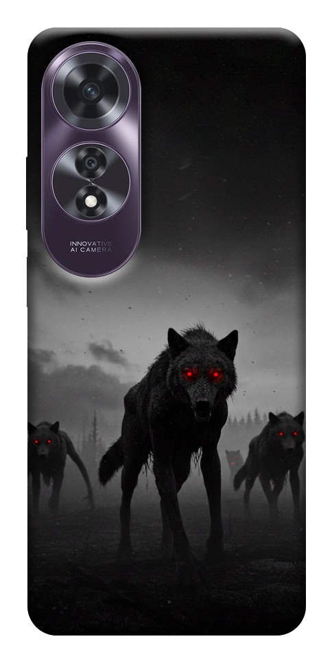 Чехол Horror wolfs для Oppo A60 4G