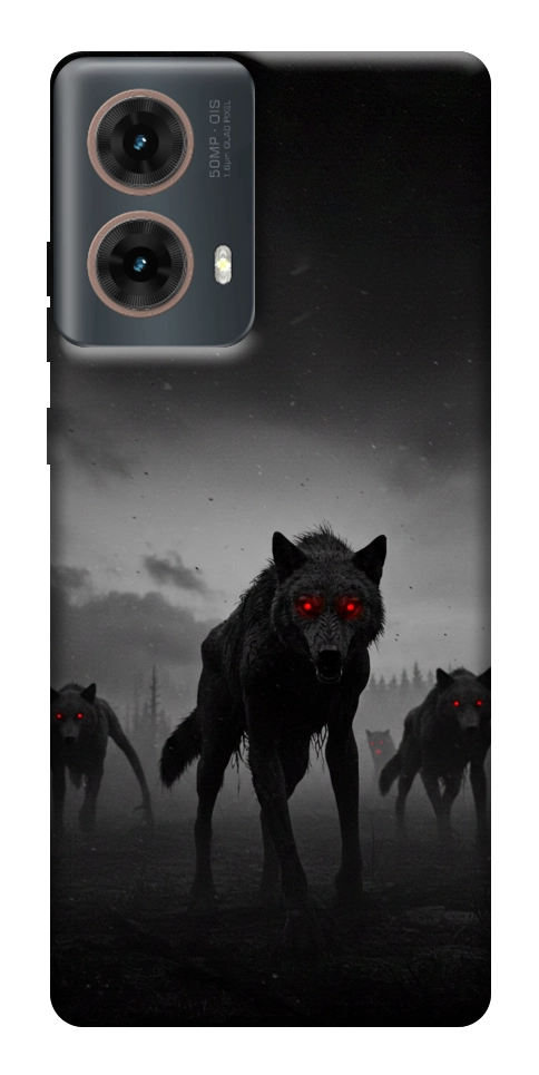 Чехол Horror wolfs для Motorola Moto G85