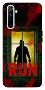 Чехол Retro poster для Realme 6