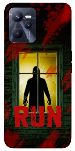 Чехол Retro poster для Realme C35
