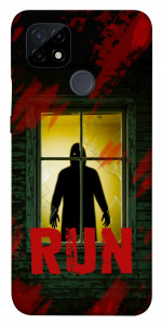 Чехол Retro poster для Realme C21
