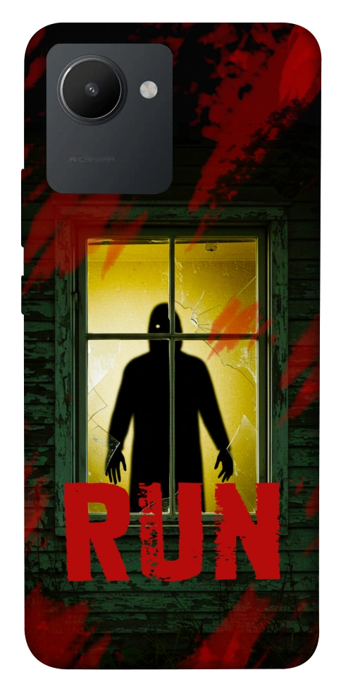Чехол Retro poster для Realme C30
