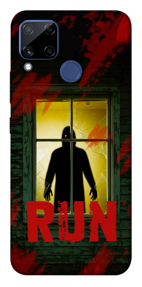 Чехол Retro poster для Realme C15