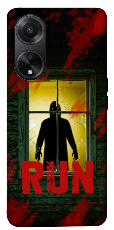 Чехол Retro poster для Oppo A58 4G