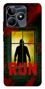 Чехол Retro poster для Realme C53