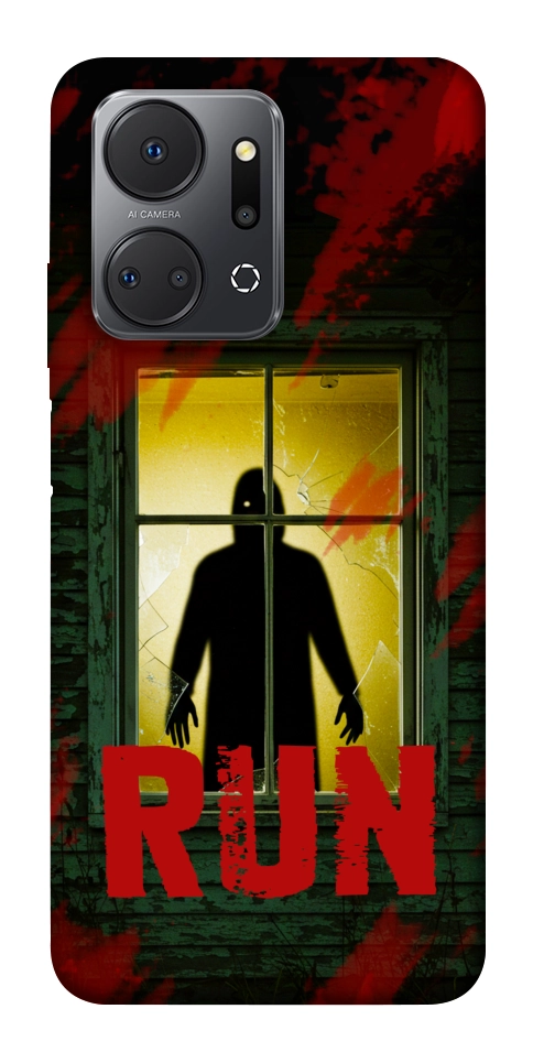 Чехол Retro poster для Huawei Honor X7a
