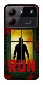 Чехол Retro poster для ZTE Blade A54 4G