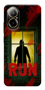 Чехол Retro poster для Realme C67 4G