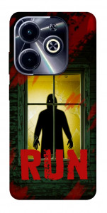 Чехол Retro poster для Infinix Hot 40i