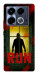 Чехол Retro poster для Infinix Note 40 4G