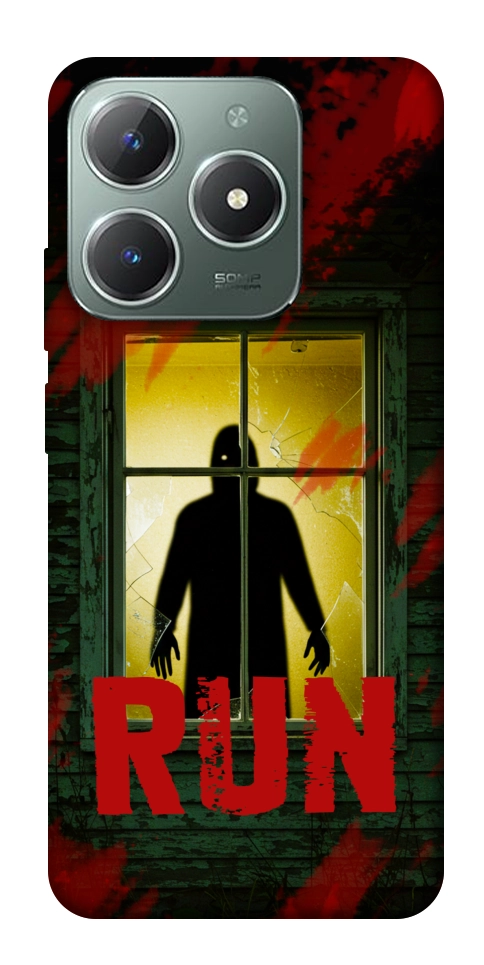 Чехол Retro poster для Realme C61
