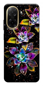 Чехол Flowers on black для Xiaomi Redmi A5