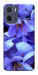 Чехол Фиолетовый сад для Motorola Moto G05