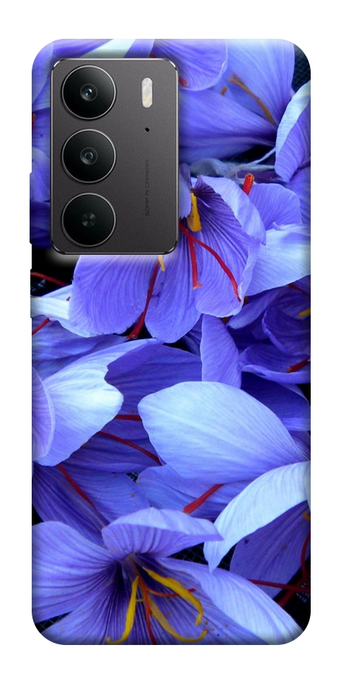 Чехол Фиолетовый сад для Realme C75