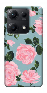 Чехол Розовый принт для Xiaomi Redmi Note 14S