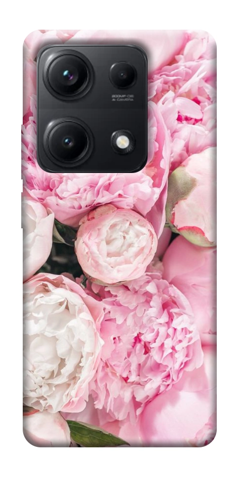 Чехол Pink peonies для Xiaomi Redmi Note 14S