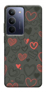 Чехол Милые сердца для Realme C75x