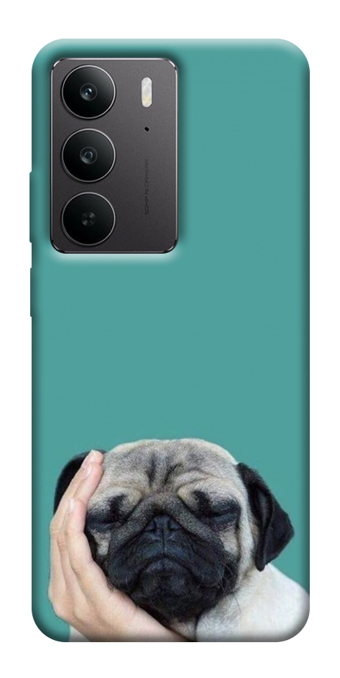 Чехол Спящий мопс для Realme C75
