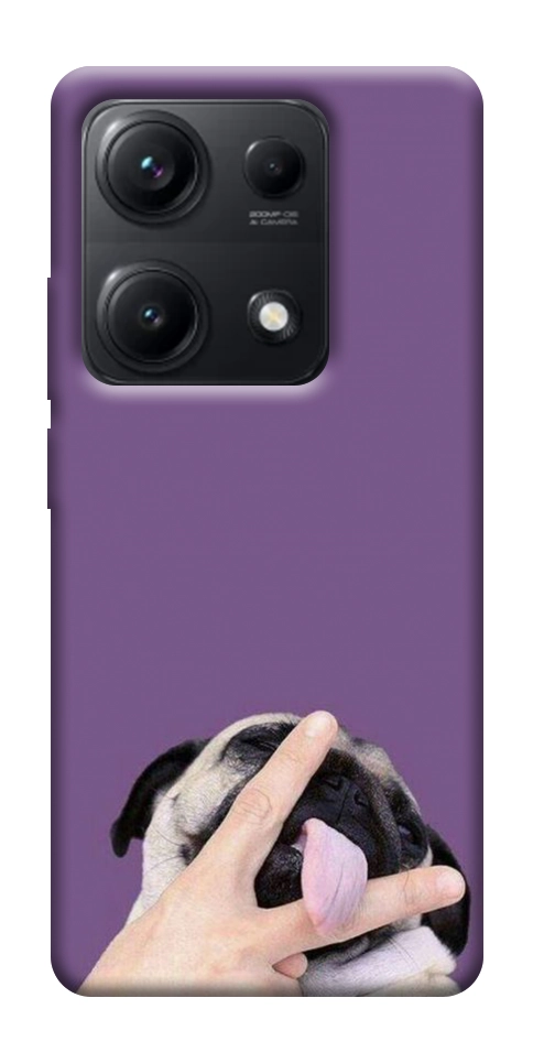 Чехол Мопс для Xiaomi Redmi Note 14S