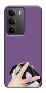 Чехол Мопс для Realme C75