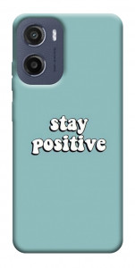 Чехол Stay positive для Motorola Moto E15