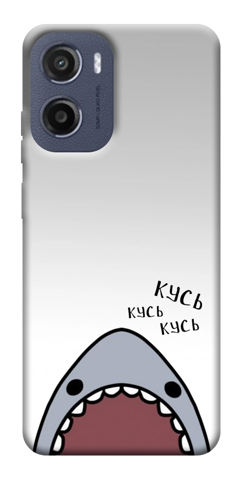Чехол Акула кусь кусь для Motorola Moto E15
