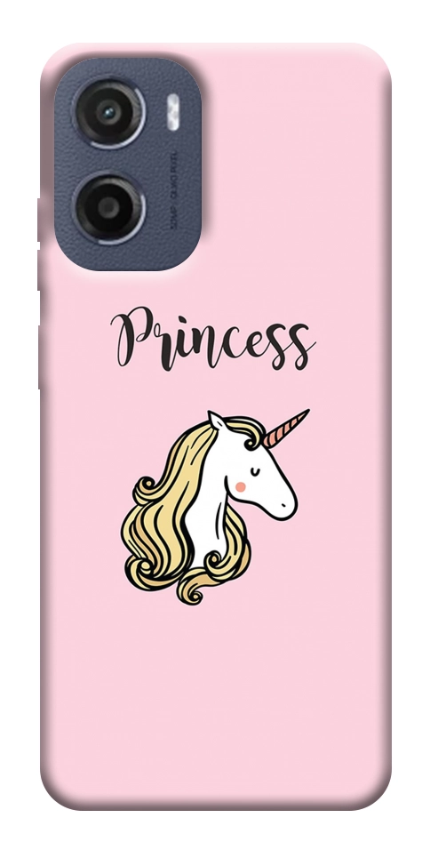 Чехол Princess unicorn для Motorola Moto E15