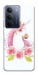 Чехол Единорог с цветами для Realme C75x