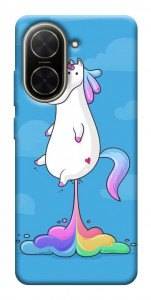 Чохол Єдиноріг з веселкою 2 для Xiaomi Poco C71