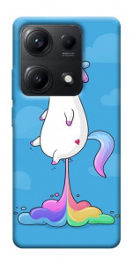 Чехол Единорог с радугой 2 для Xiaomi Redmi Note 14S